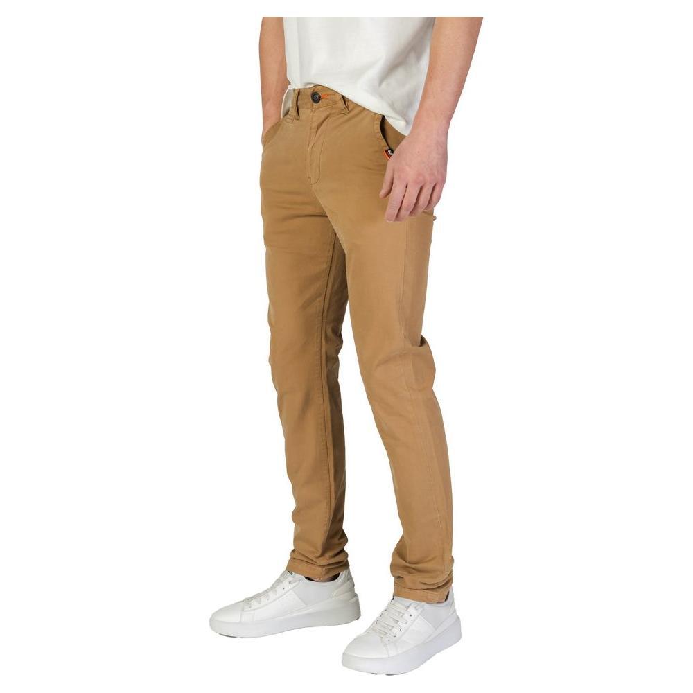 Superdry Beige Cotton Skinny Pant SU-15870100127-W28 | L32