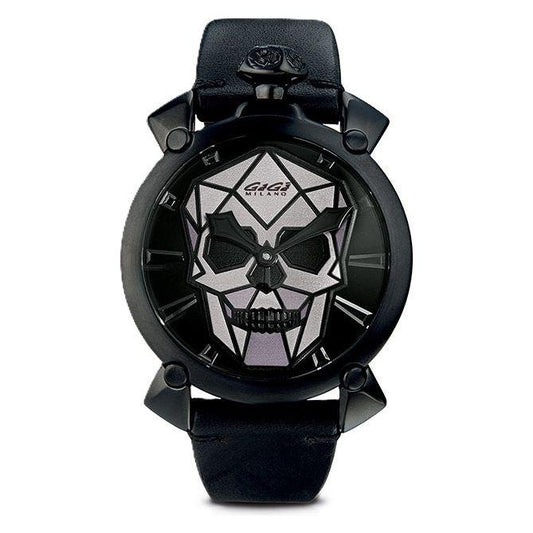 GAGA' MILANO Mod. BIONIC SKULL - Black WATCHES
