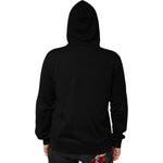 Dolce & Gabbana Black Crown Cotton Hooded Sweatshirt Sweater