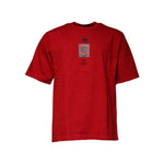 Dolce & Gabbana Red DG Eye Cotton Crew Neck T-shirt