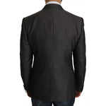 Dolce & Gabbana Gray MARTINI 2 Piece Vest Coat Blazer