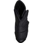 Dolce & Gabbana Black Slip On Wave Quilted Sneakers Shoes
