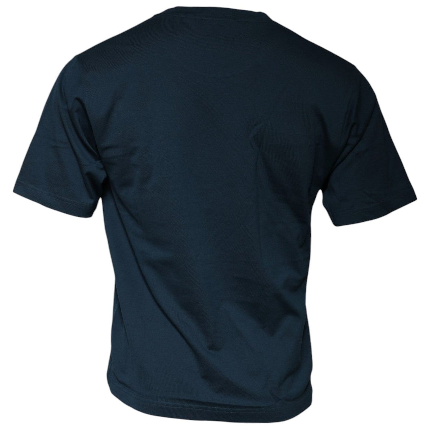 Dolce & Gabbana Blue Logo Crew Neck Short Sleeves T-shirt