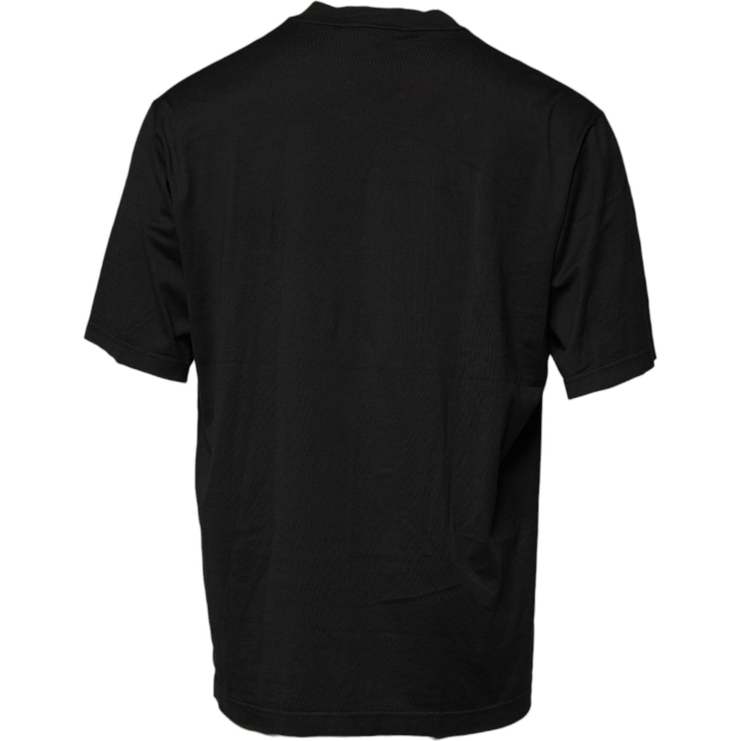 Dolce & Gabbana Black Logo Crew Neck Short Sleeves T-shirt