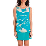 Rinascimento Turquoise Polyester Blouse