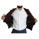 Dolce & Gabbana Black Button Embellished Military Jacket