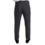 Dolce & Gabbana Gray Wool Men Formal 2 Piece MARTINI Suit JKT2772-52