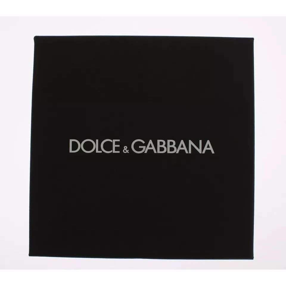 Dolce & Gabbana Brown Leather Wrist Slim Women Gloves