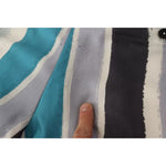 Dolce & Gabbana Multicolor Striped Silk Tapered Pants