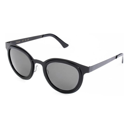 LGR Black Stainless Steel Sunglasses