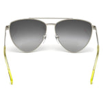 Just Cavalli Yellow Metal Sunglasses