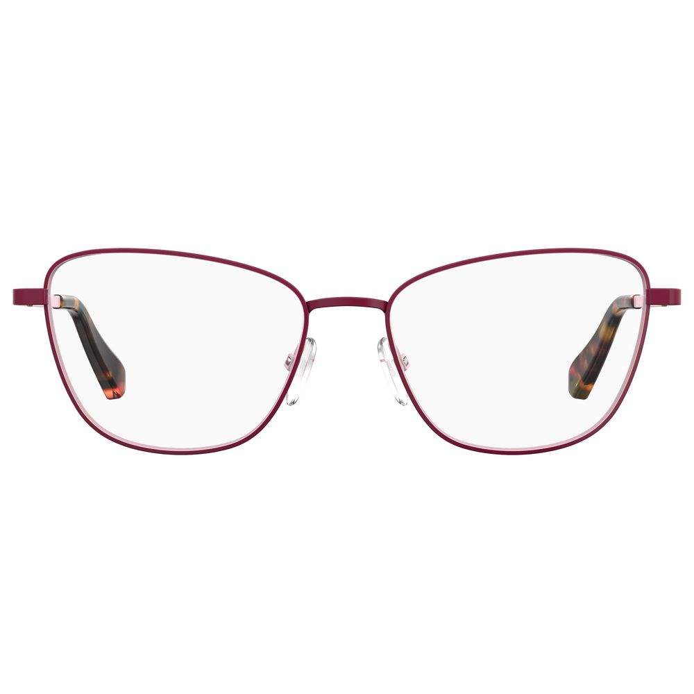 Love Moschino Red Metal Glasses (Frames)
