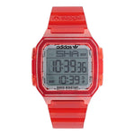 Adidas Red Resin Watch