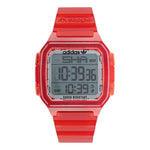 Adidas Red Resin Watch