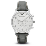 Armani Green Leather Watch
