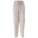 Yes Zee Beige Linen Jeans & Pant YE-14619-M