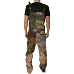 Dolce & Gabbana Multicolor Patchwork Camouflage Overall Pants