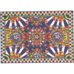 Dolce & Gabbana Multicolor Carretto Siciliano Envelope Post Card Holder