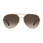 Kate Spade Gold Metal Sunglasses
