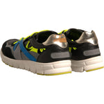 Dolce & Gabbana Multicolor Suede Low Top Sneakers Shoes