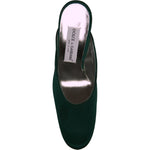 Dolce & Gabbana Green Suede Leather High Heel Pumps Shoes LA12386-39
