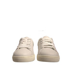 Dolce & Gabbana White Suede Leather Low Top Sneakers Shoes