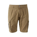 Yes Zee Beige Cotton Men's Bermuda Short YE-14670-W30