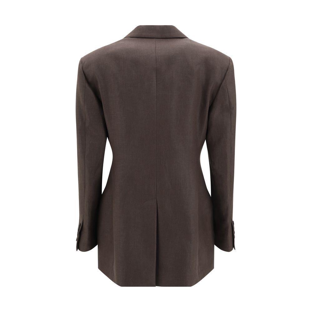 Brunello Cucinelli Linen Blazer Jacket BR-ML1427261C273-IT46|XL