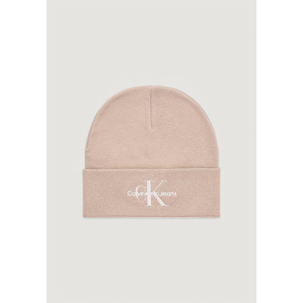 Calvin Klein Jeans Beige Cotton Caps Baseball Hat CA-16494902507-ONE SIZE