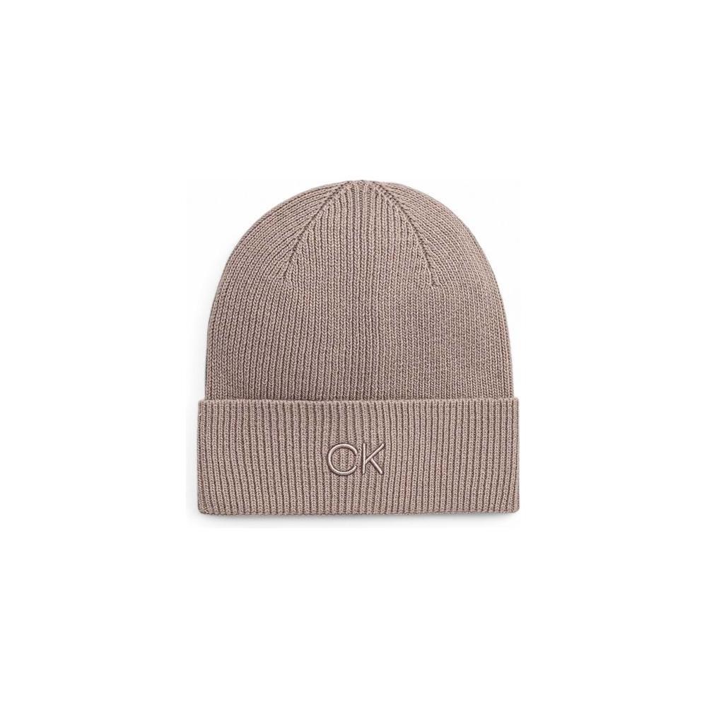 Calvin Klein Beige Organic Cotton Caps Baseball Hat CA-16493500309-ONE SIZE