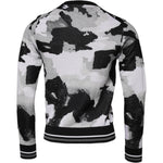 Dolce & Gabbana Multicolor Camouflage Crew Neck Men Pullover Sweater