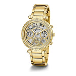 Guess Gold Stainless Steel Watch