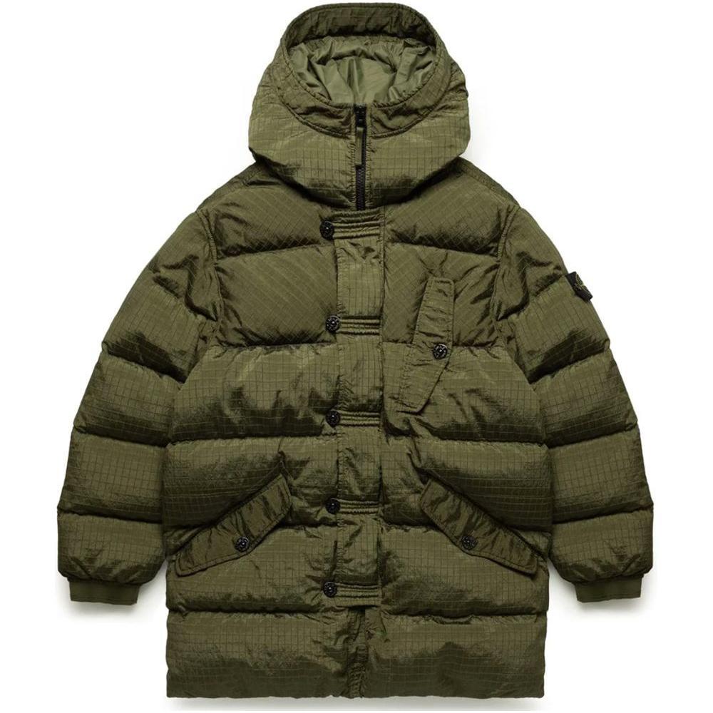 Stone Island Green Nylon Jacket