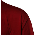 Dolce & Gabbana Red Logo Tape Cotton Crew Neck T-shirt