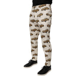 Dolce & Gabbana Off White Cars Cotton Skinny Men Denim Jeans