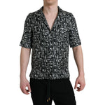 Dolce & Gabbana Black Silk T-Shirt