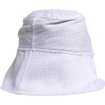 Dolce & Gabbana White Polyester Wide Brim Bucket Hat