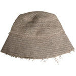 Dolce & Gabbana Beige Linen Wide Brim Bucket Hat HAT9759-58