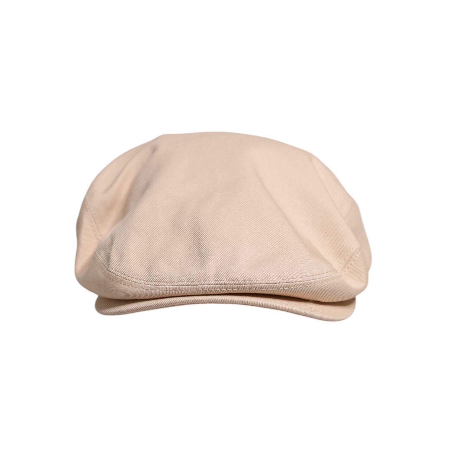 Dolce & Gabbana Beige Cotton Newsboy Capello Cabbie Hat