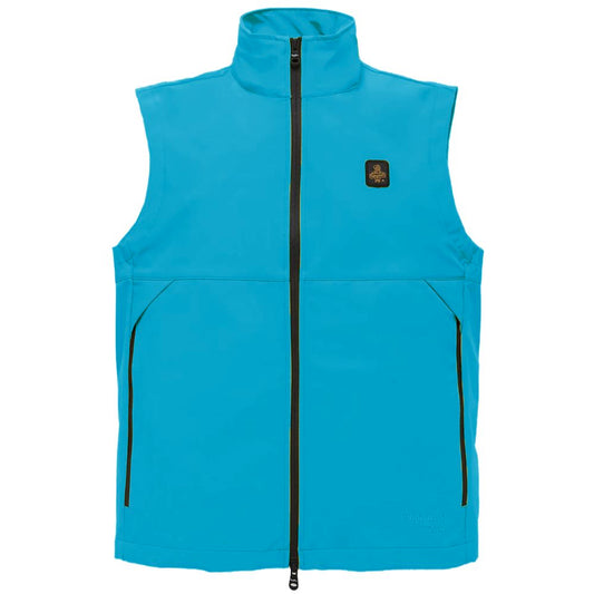 Refrigiwear Blue Polyester Men Vest