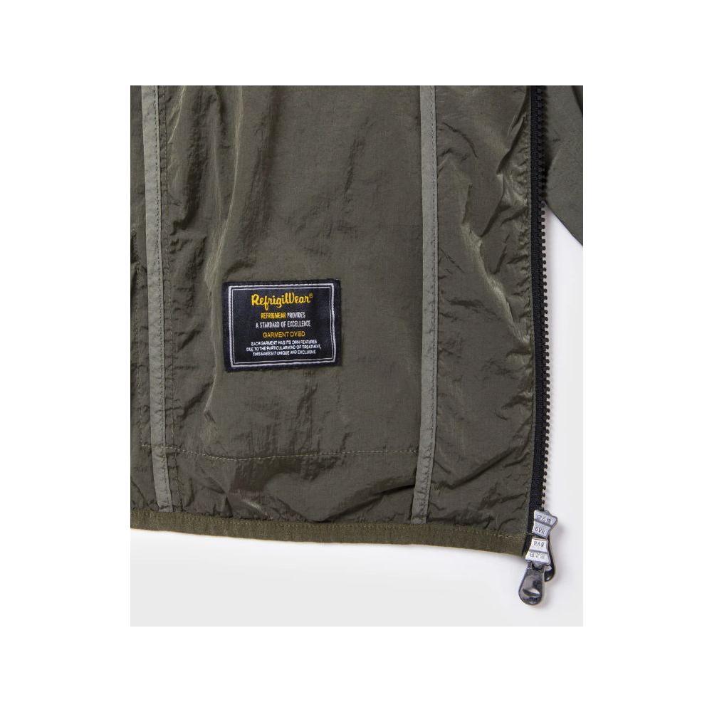 Refrigiwear Green Polyamide Men Jacket