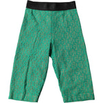 Dolce & Gabbana Green Logo Monogram Cropped Tights Underwear