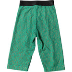Dolce & Gabbana Green Logo Monogram Cropped Tights Underwear