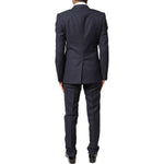 Dolce & Gabbana Black Fantasy MARTINI 3 Piece Formal Suit