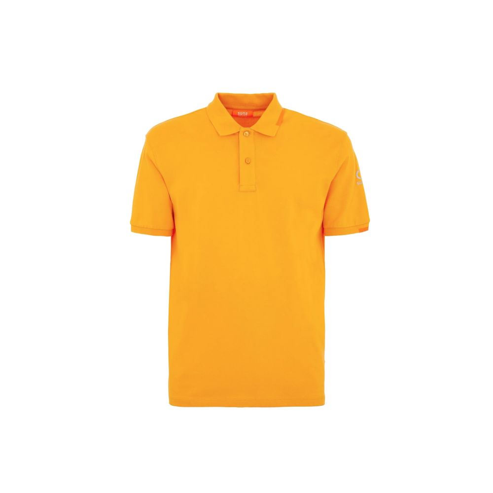 Suns Orange Cotton Polo Shirt