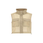 PINKO Cropped Gilet Jacket PI-104852A2EKC82-S