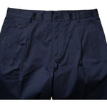 Dolce & Gabbana Dark Blue Cotton Mid Waist Men Bermuda Shorts