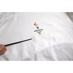 Balenciaga White Cotton Logo Hooded Pullover Oversize Sweater