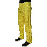 Dolce & Gabbana Yellow DG Monogram Polyester Straight Pants