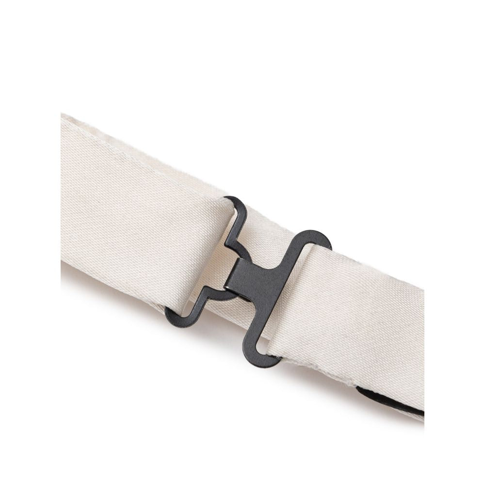 Dolce & Gabbana White Silk Bowty